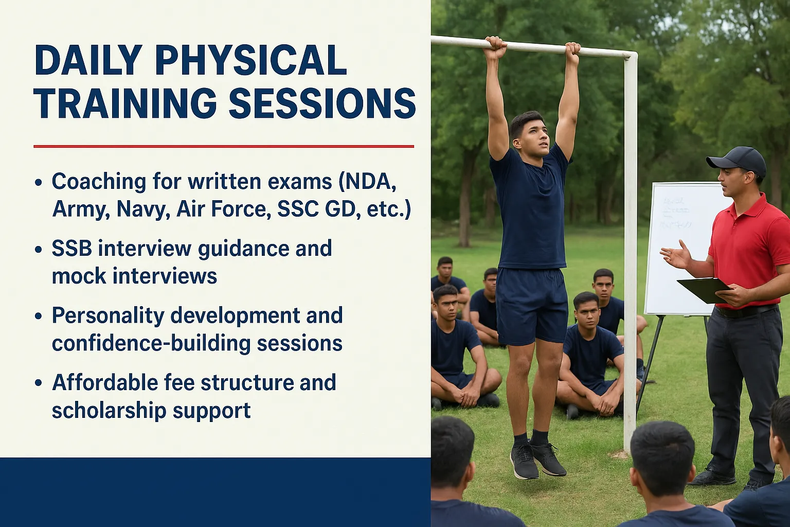 Expert Defence Coaching for NDA, Army, Navy